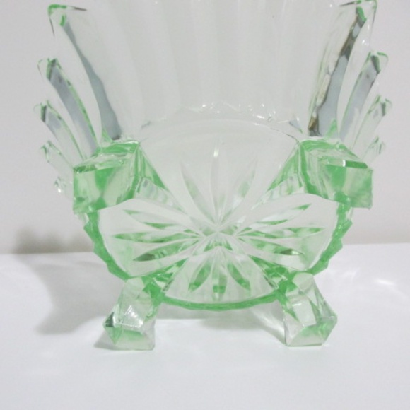 Vintage Uranium Compote Bowl - Picture 7 of 7